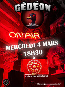 Concert URGENCE DISK – USINE (GE)