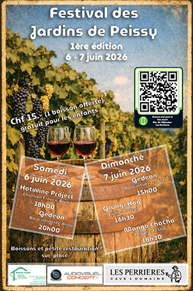 Festival des Jardins de Peissy 6-7 juin 2026